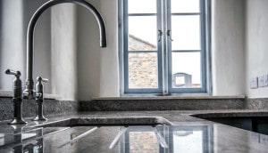 granite sink surrounds bristol with drainer grooves